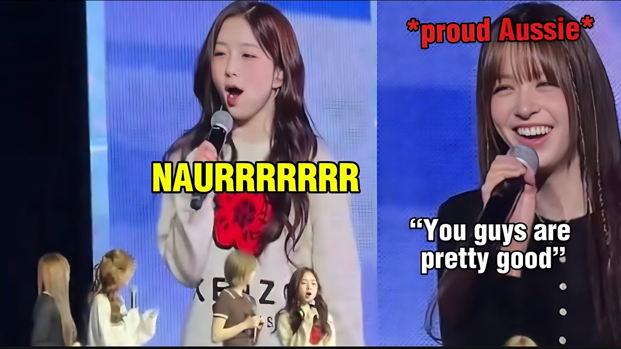 LILY looks so happy when her NMIXX members and NSWERS starts copying her Aussie accent