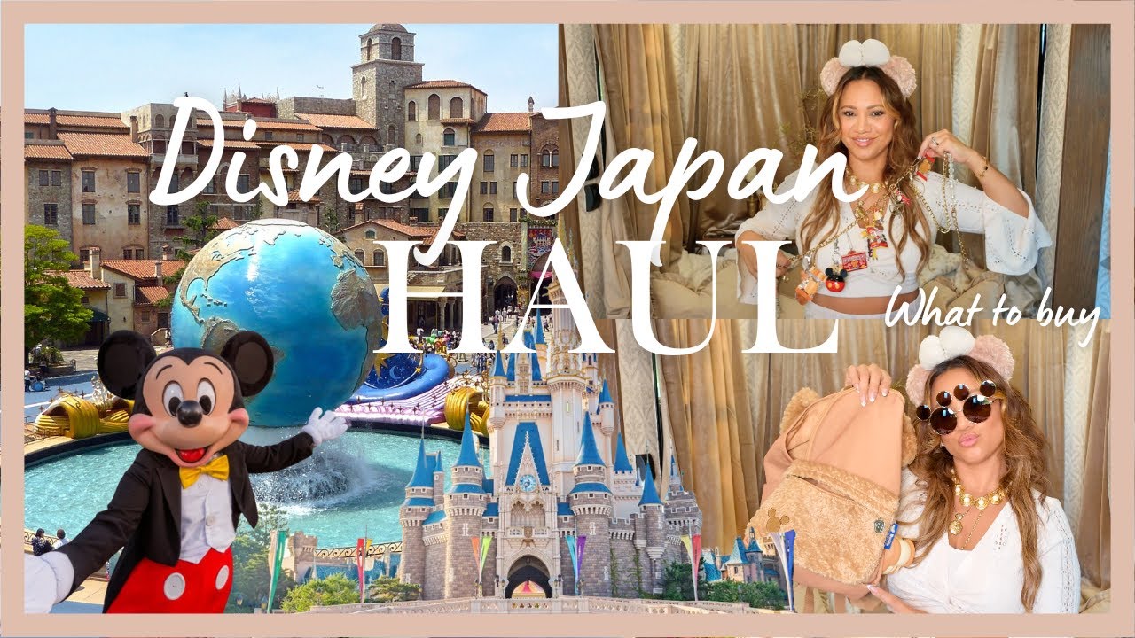 Disney Japan Haul 🎁 Tokyo Disneyland & DisneySea Merch 2025 | What to Buy in Japan
