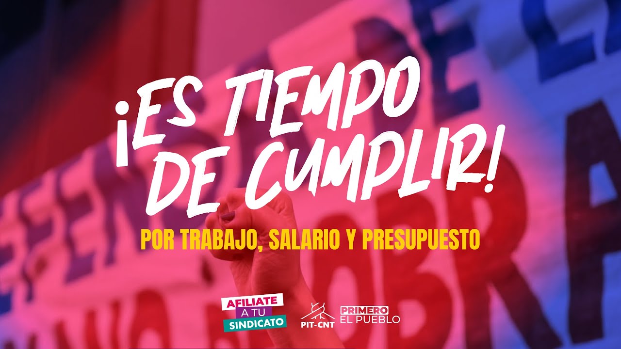 &iexcl; Es tiempo de cumplir !  PARO GENERAL PARCIAL 29-10-2025