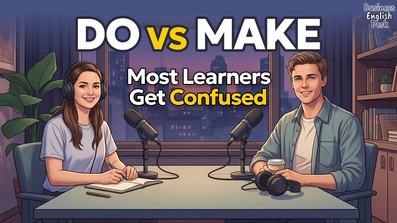 Do vs Make in English - Stop Making This Common Mistake! | Easy English Podcast