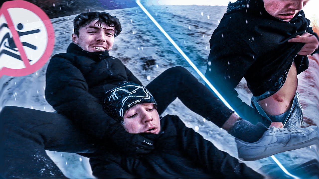 on se tue en luge de malade