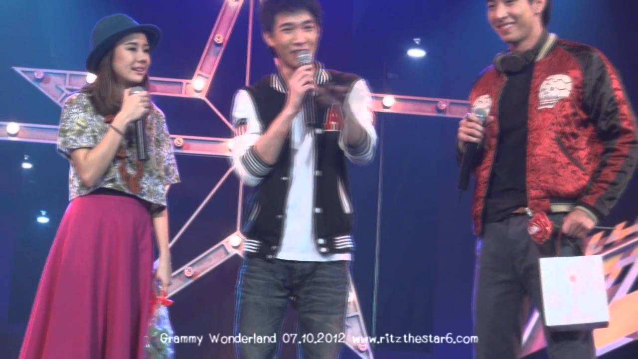20121007 Ritz ชอบก็จีบ + เพื่อดาว @ Grammy Wonderland