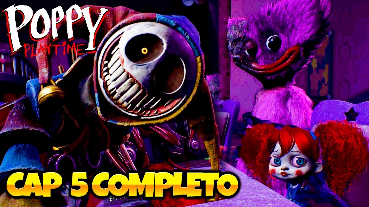 POPPY PLAYTIME CAP&Iacute;TULO 5 COMPLETO (LLOR&Eacute; CON EL FINAL)