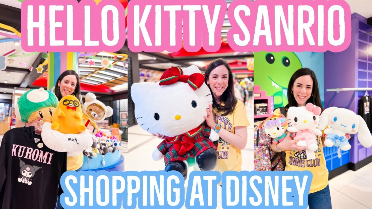 Hello Kitty Sanrio Shopping at Disney World | Mitsukoshi Store Tour in Epcot Japan Pavilion