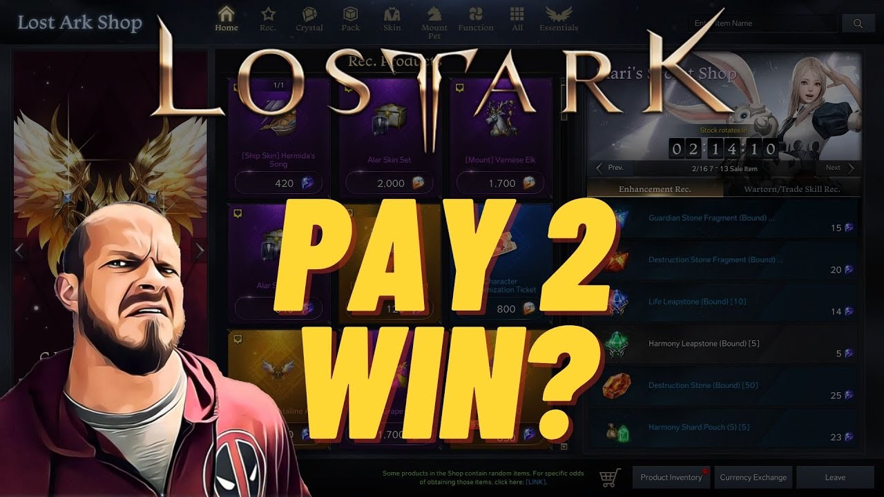 Post Release Is It P2W? Lost Ark
