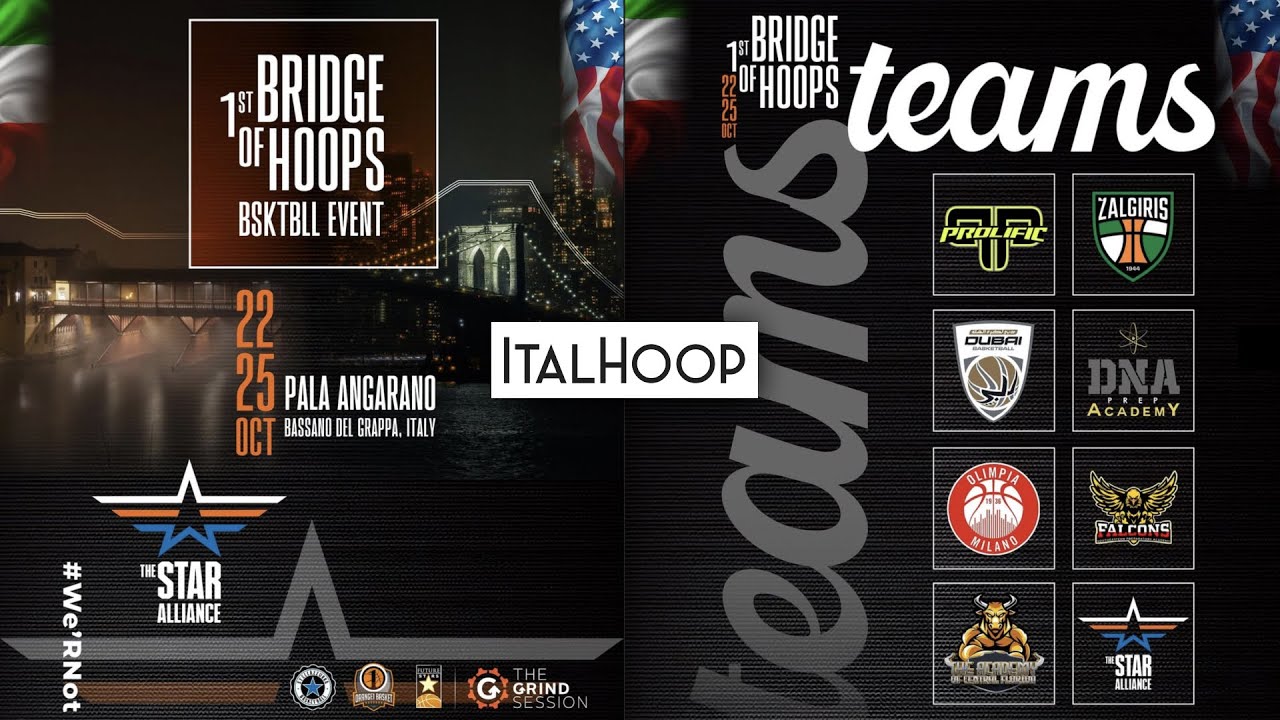 1st Bridge of Hoops - Armani Milano vs DNA Prep