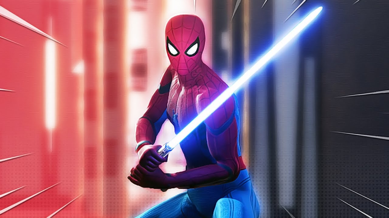 Star Wars Battlefront 2 but with SPIDERMAN MODS