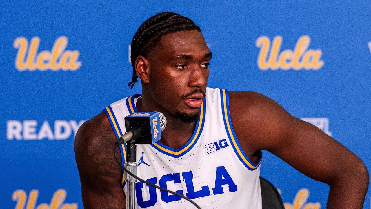 UCLA M. Basketball Postgame - Players vs. Sacramento State (Nov. 18, 2025)
