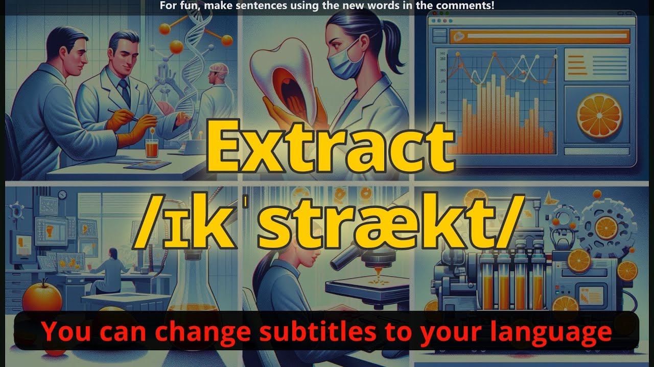 Extract meaning with 5 examples