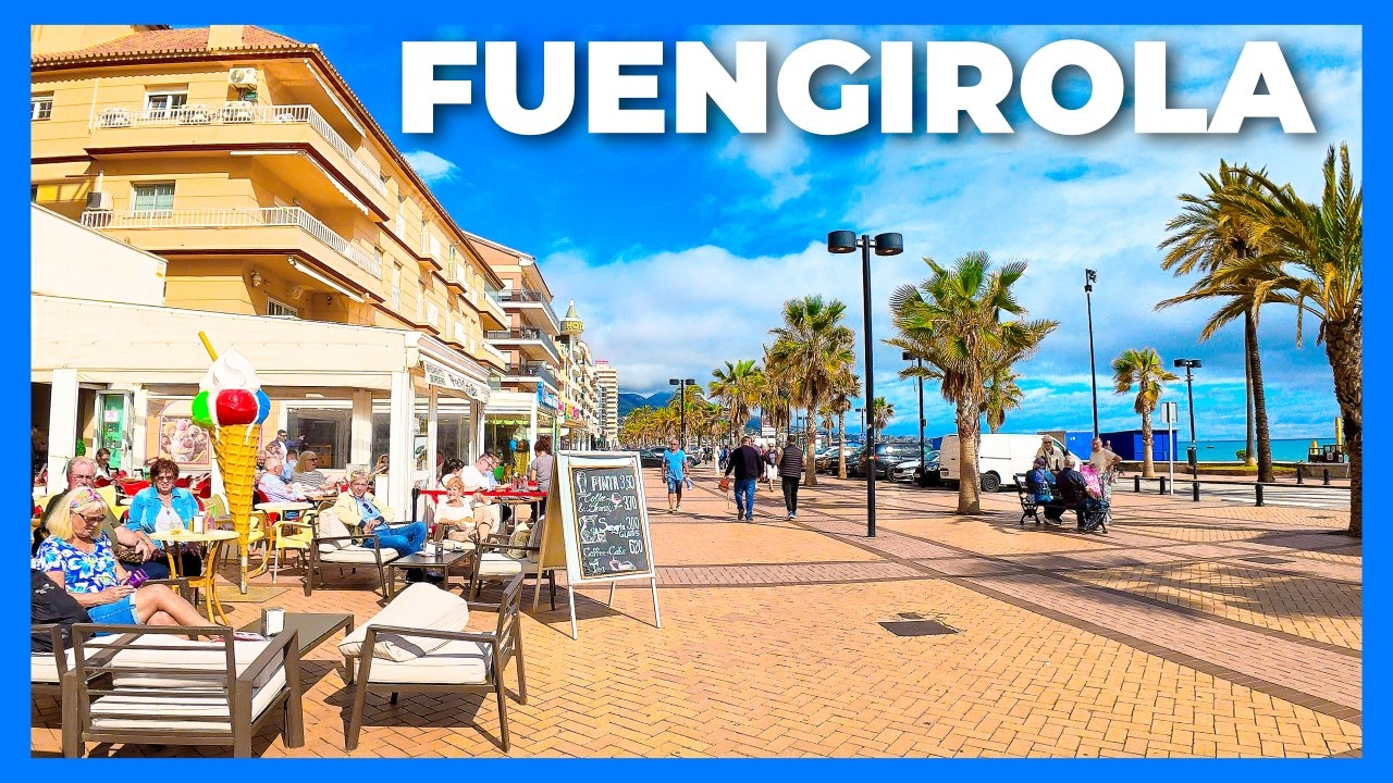 Fuengirola Spain | Old Town & Promenade | Walking Tour Malaga Costa del Sol | February 2026