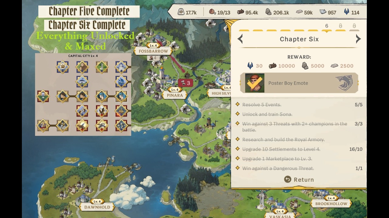 Demacia Rising Chapter 5&6 Everything Maxed & Unlocked Final Part 2
