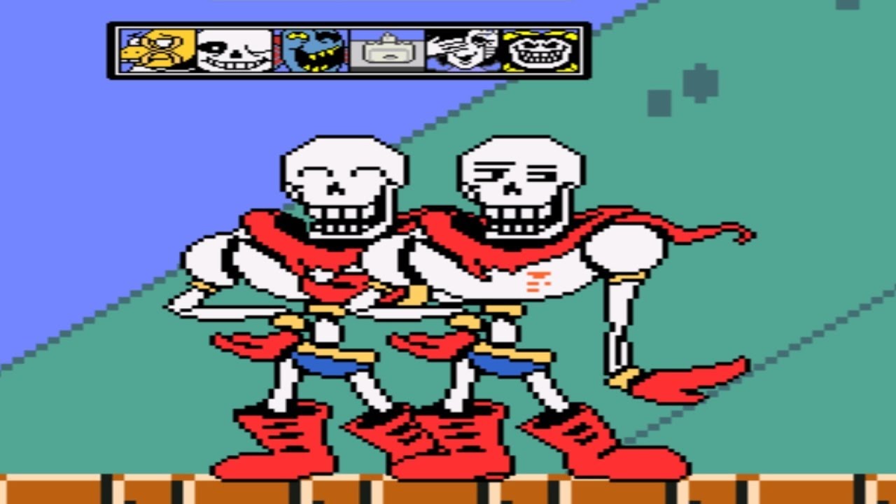 NEW & OLD PAPYRUS TEAM UP IN SURVIVAL MODE | FUNNY GAMING