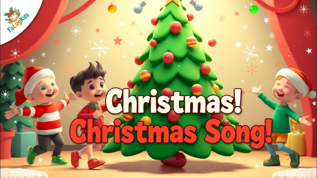 @Faloglokids 🎄 Christmas Dance Song for Kids | Holiday Choir Sing-Along | FaLoGloKids