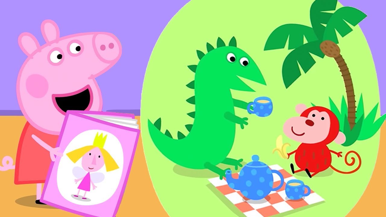 Peppa Pig's Story about The Red Monkey