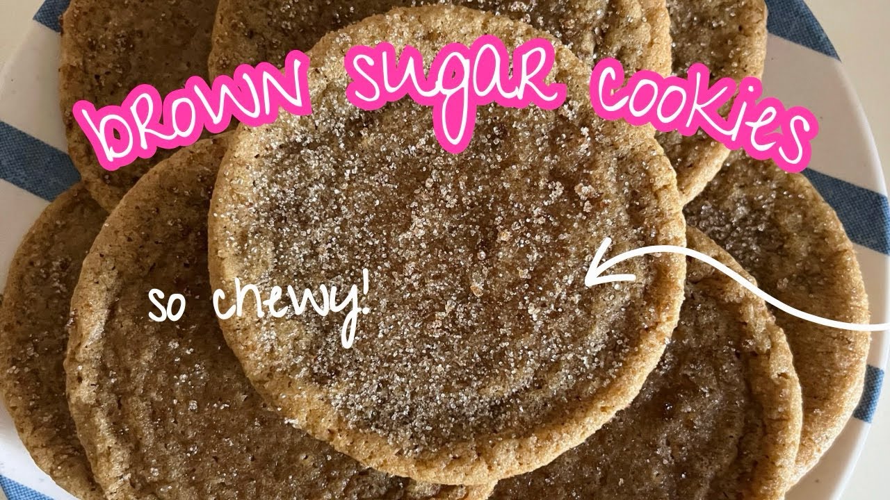 Brown Sugar Cookies Recipe | How To Make Chewy Brown Sugar Cookies | Paola Santana