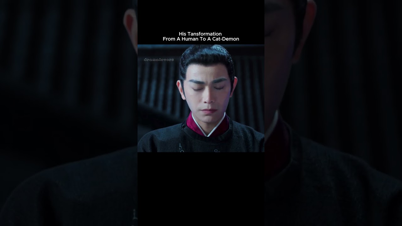 The Way He Transformed From A Human To A Cat Demon🏃&zwj;♂️🐈| #whitecatlegend #大理寺少卿游  #cdrama