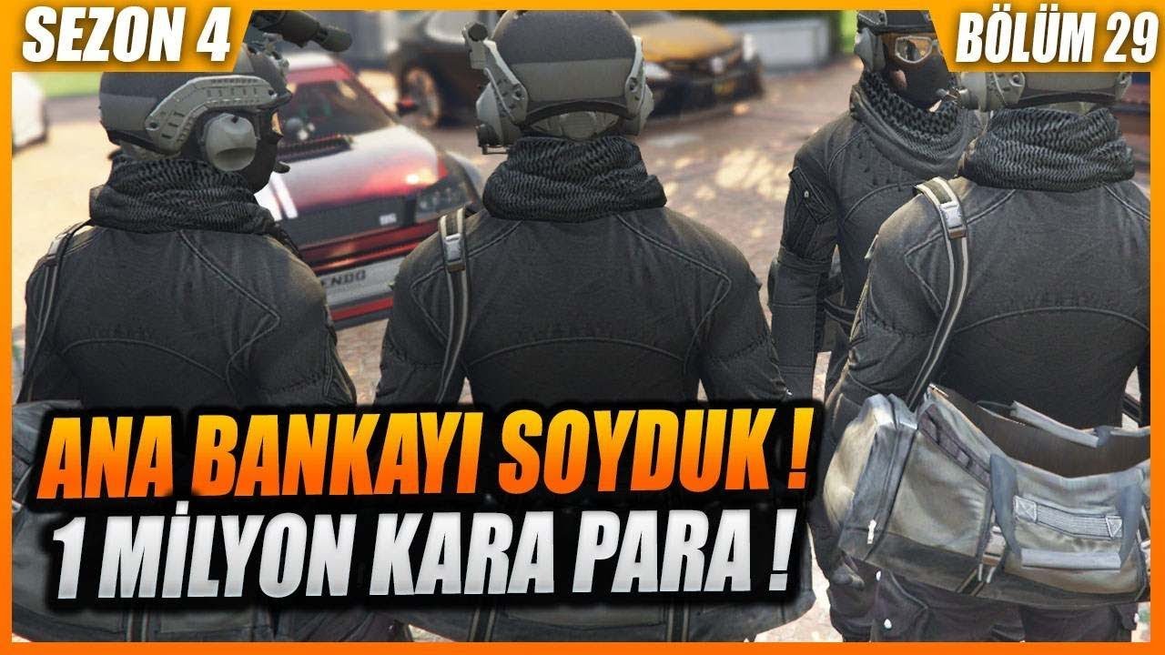 ANA BANKAYI SOYDUK ! 1.000.000$ PARA (GTA 5 ROLEPLAY)