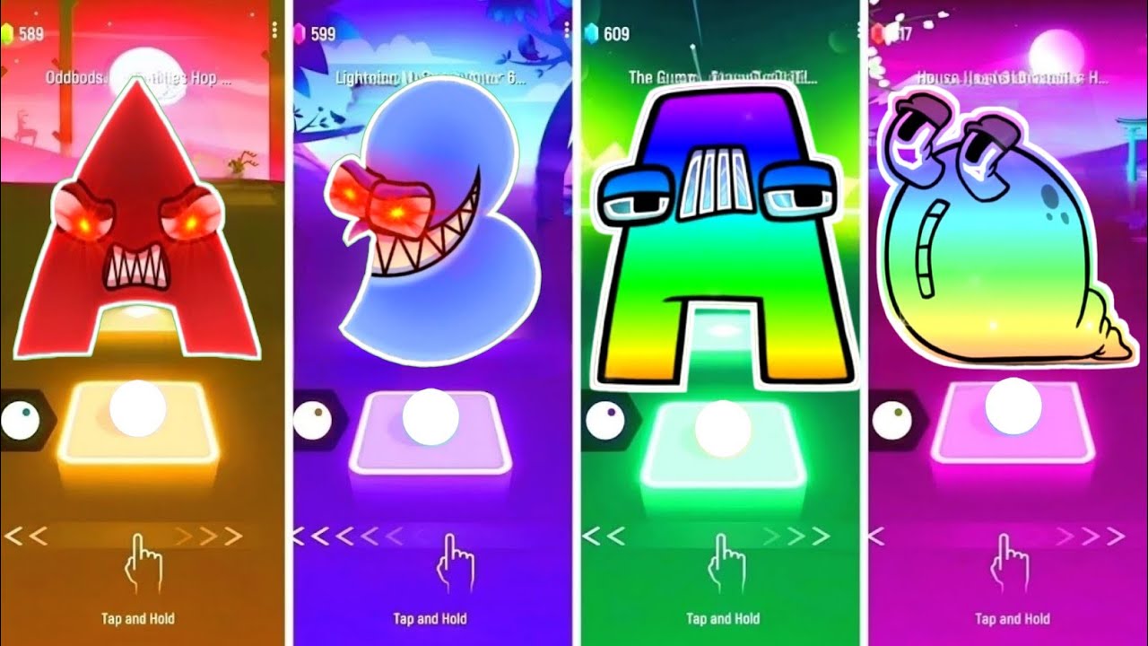 Evil Alphabet Lore - A 🆚 B 🆚 Rainbow Alphabet Lore - A 🆚 Q. 🎶 Who Is Best?🎵 Tell We? 😍