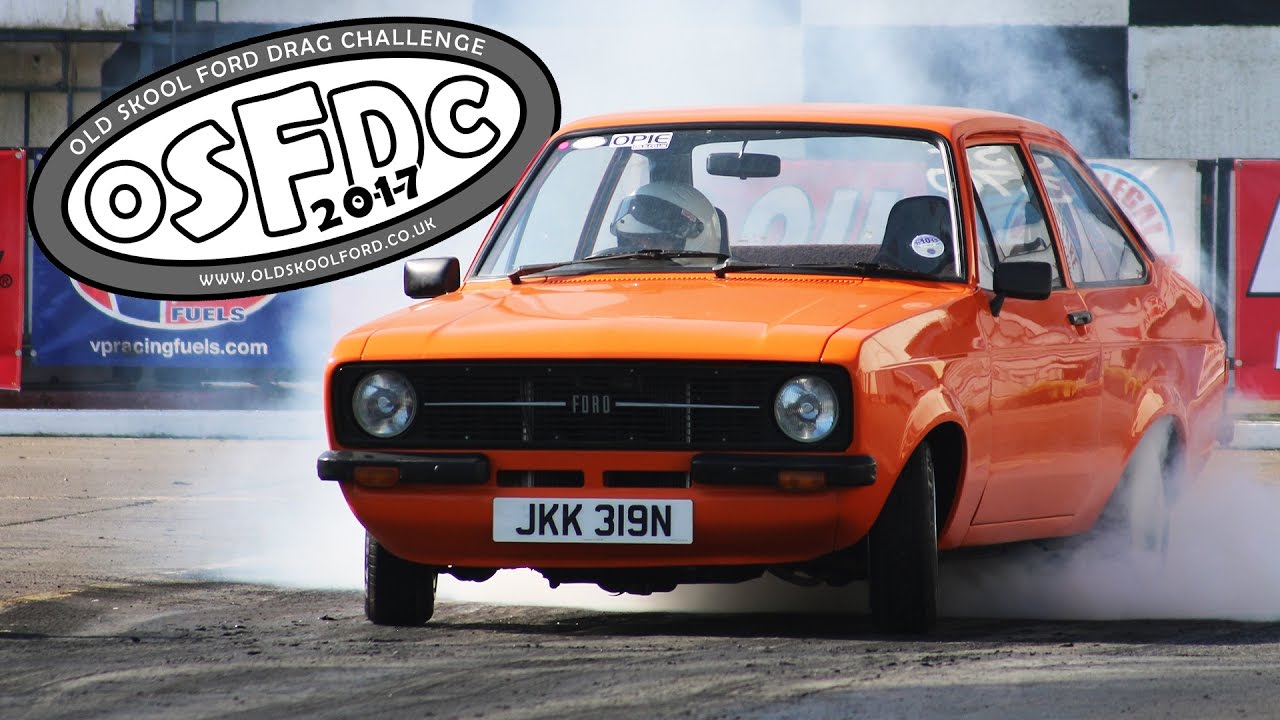 Old Skool Ford Drag Challenge Round 1