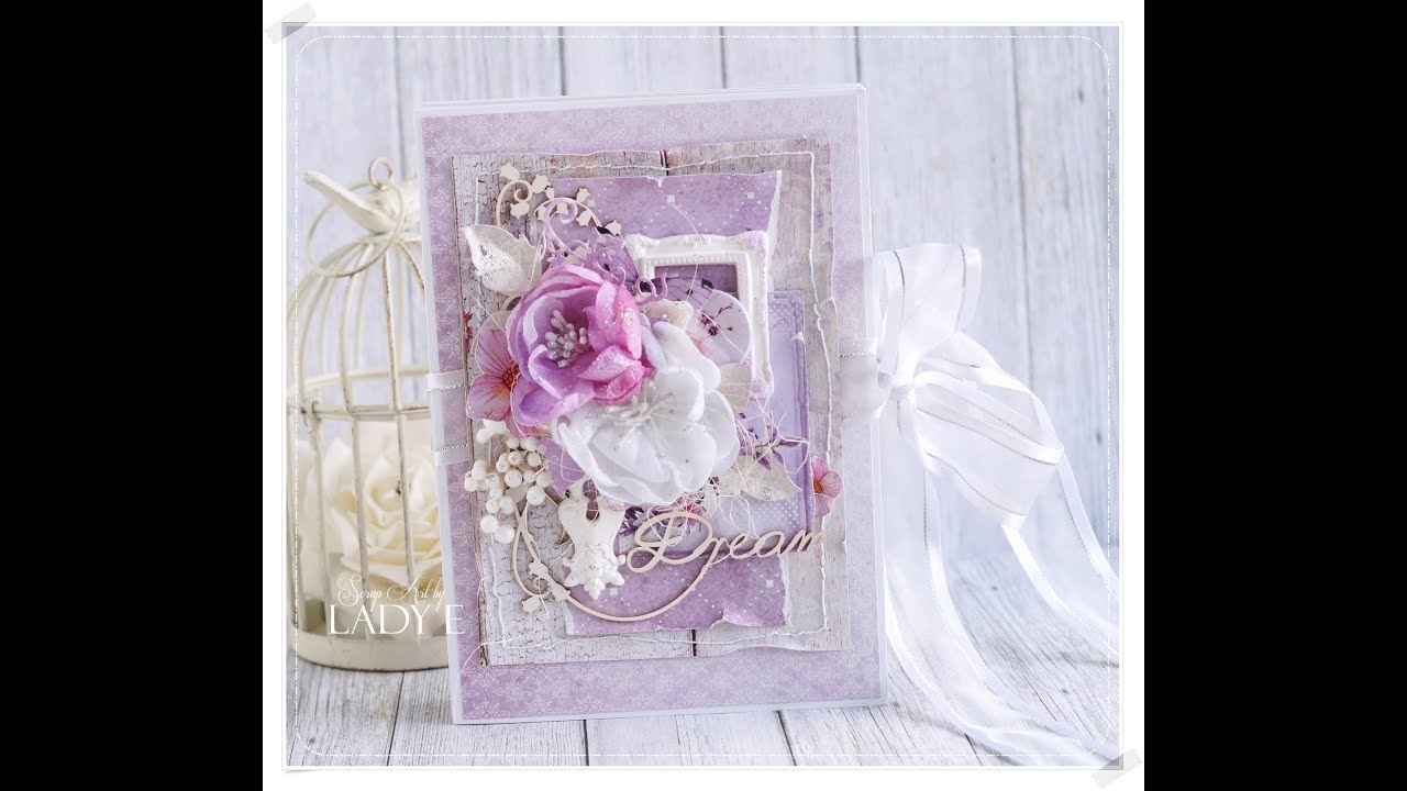 Romantic Mini Album Tutorial * Emilia Sieradzan *