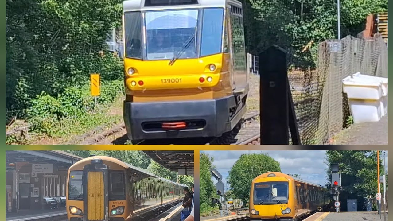 Trains At Stourbridge Junction (SHL) 26/06/25