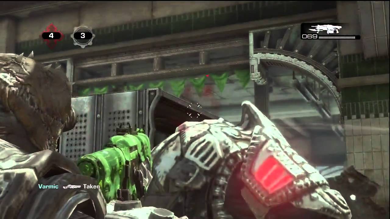 Gears of War 3 Beta - Checkout TDM [Retro Lancer] (Skyllus POV)