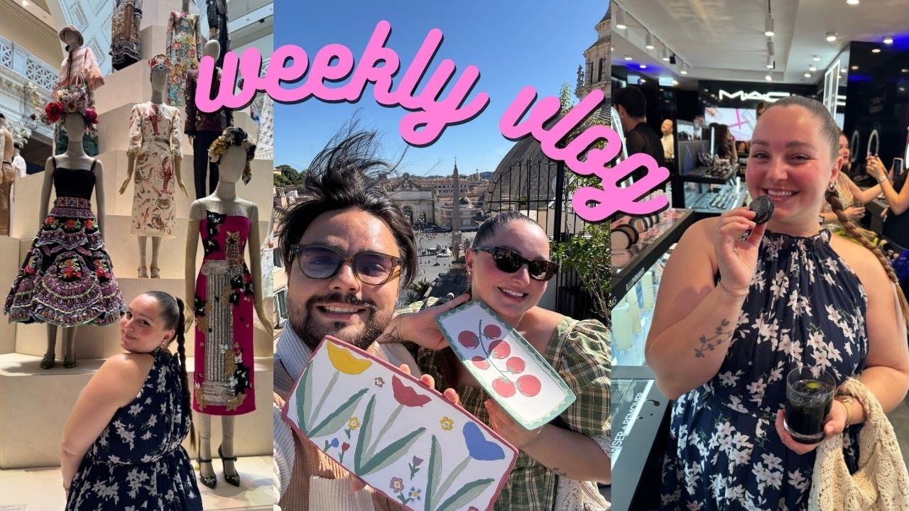 Scappando dal caldo romano 🔥☀️|| Weekly Vlog || Gemmina