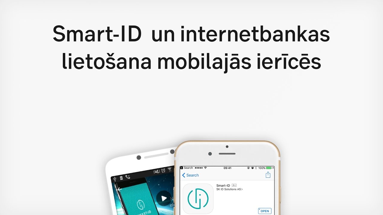 Smart-ID un internetbankas lieto&scaron;ana mobilajās ierīcēs