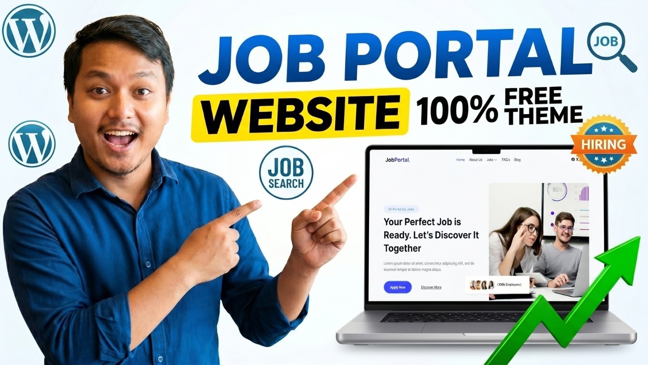 How to Create a Job Portal Website in WordPress Using a FREE Theme