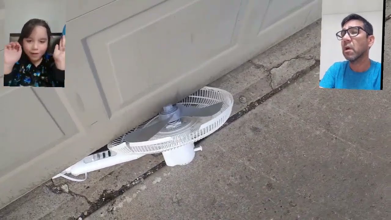 O CARA QUEBROU VENTILADOR COM A PORTA DA GARAGEM😭😭😭😭😭. DAILY VLOG INFANTIL @PIETRONATEL