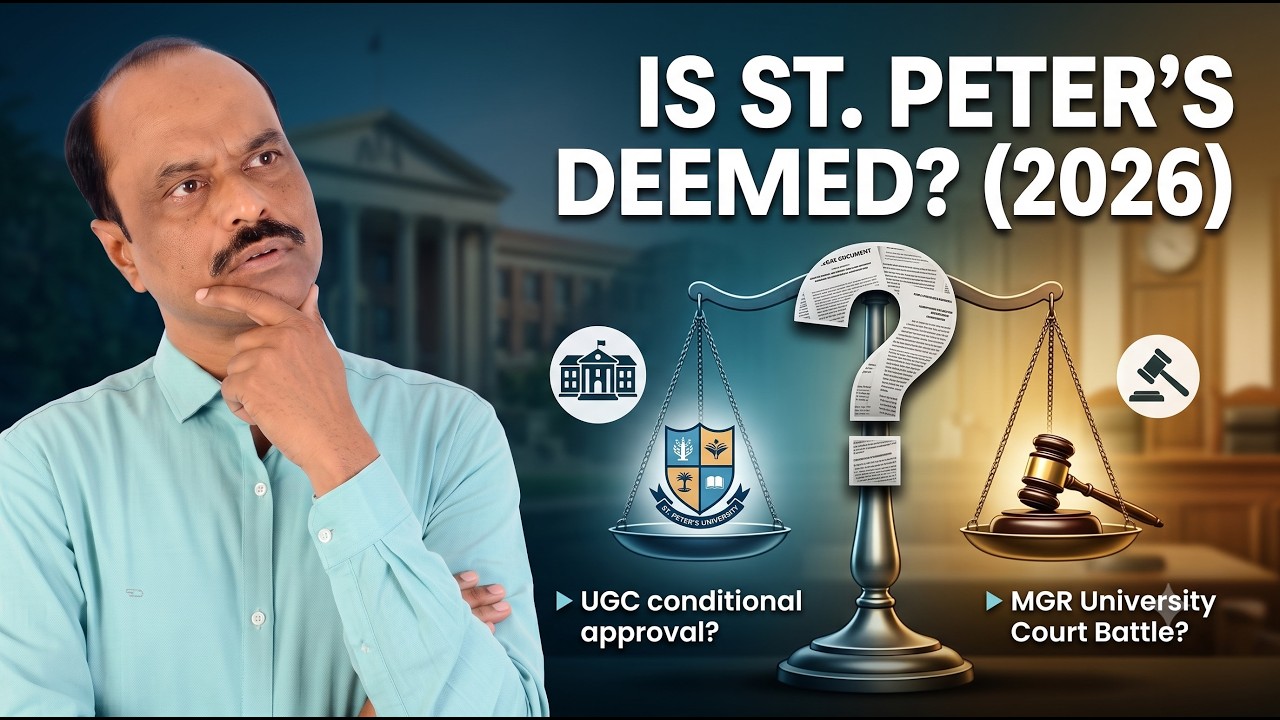 Is St. Peter's Medical College a Deemed University Now? (2026)