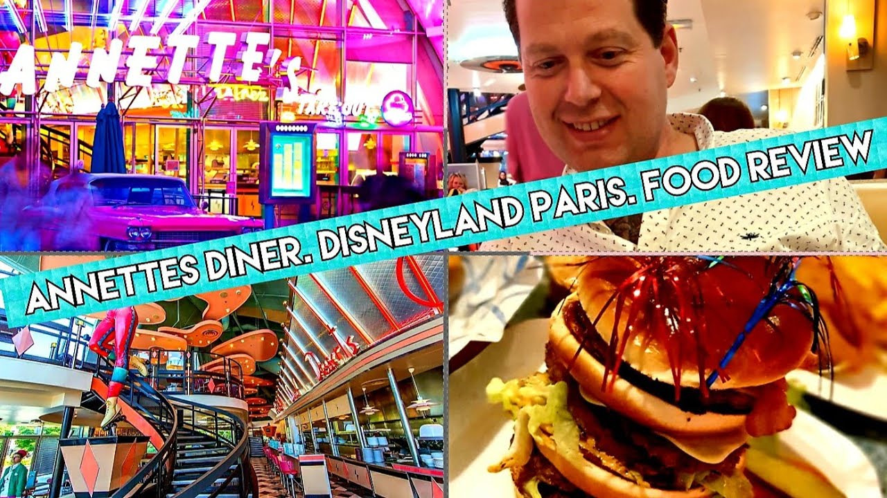Annettes diner. Disneyland paris. Disney village. Food review.