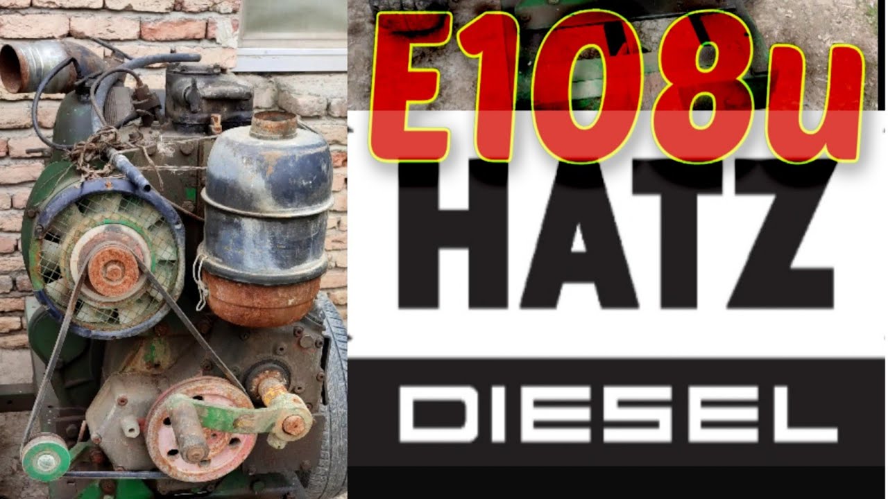 #Hatz #engine #repair and #rebuild #E108u( part 1 of 2)