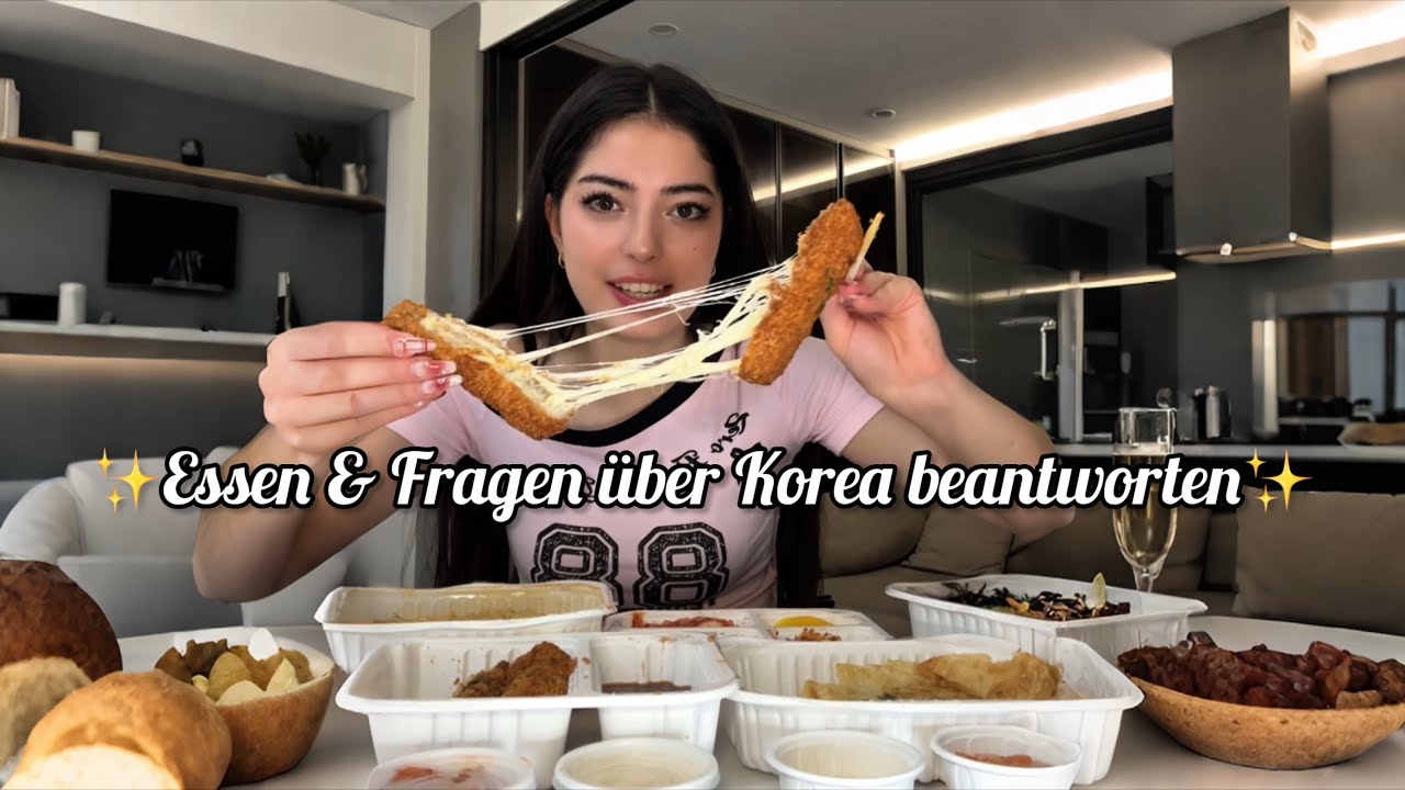 Essen & Fragen über Korea beantworten✨🦋