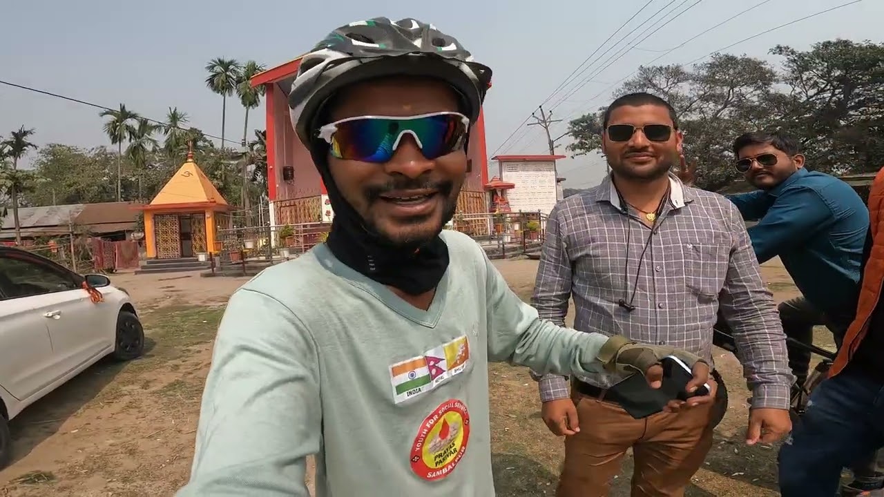 SOLO INTERNATIONAL BICYCLE TRIP DAY 19 SAMBALPUR INDIA TO NEPAL BHUTAN MAHENDRA BAGARTI SAMBALPUR