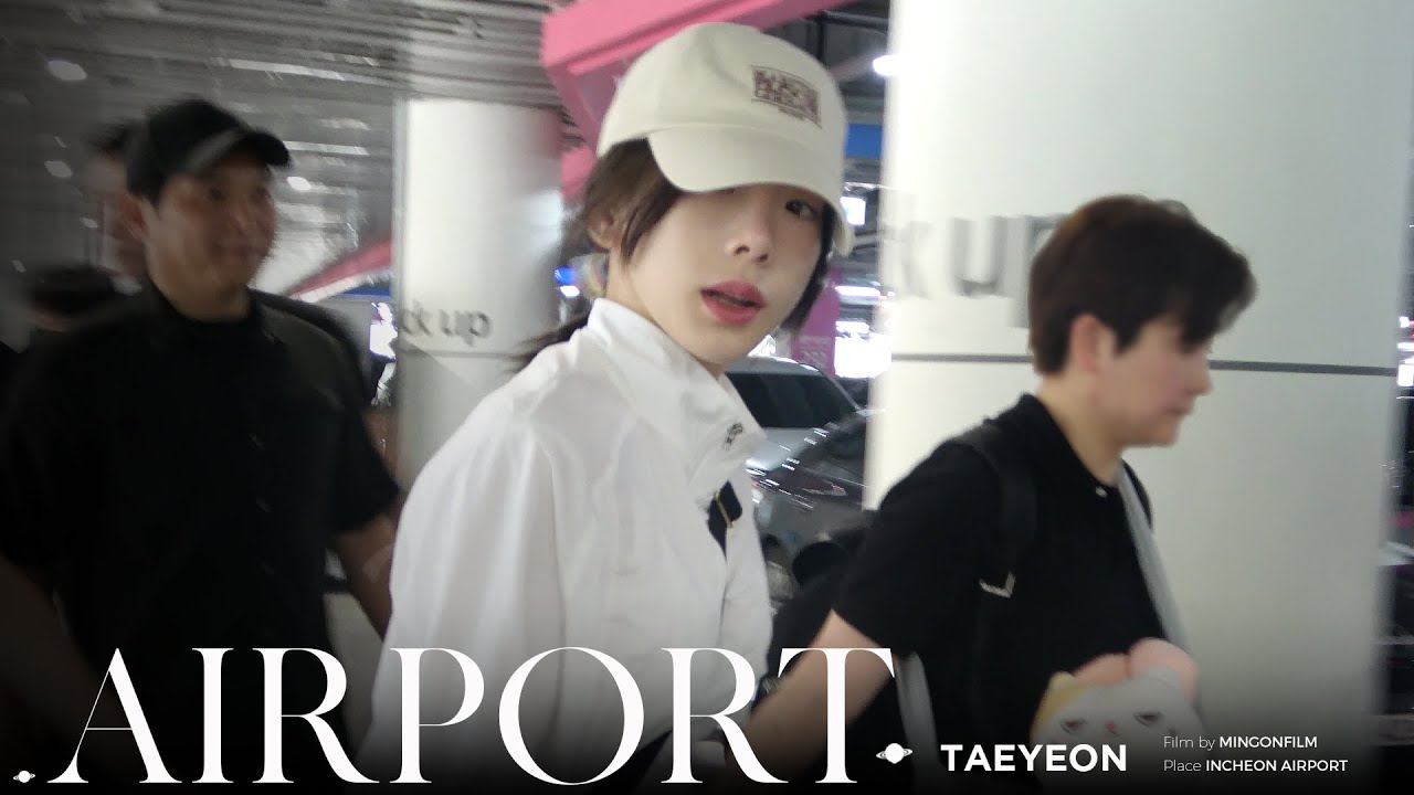 태연 인천공항 입국 l Taeyeon Incheon Airport Arrival Back From Bangkok 230814