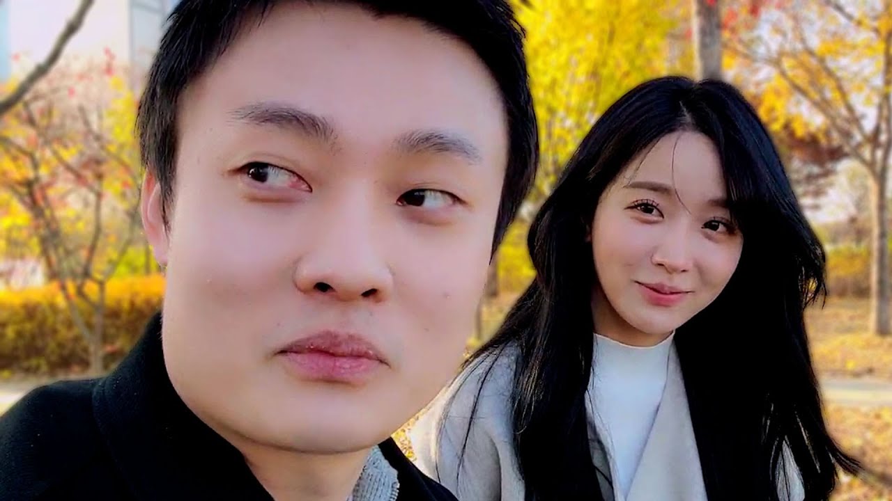 민정이랑 가을 한강 데이트..