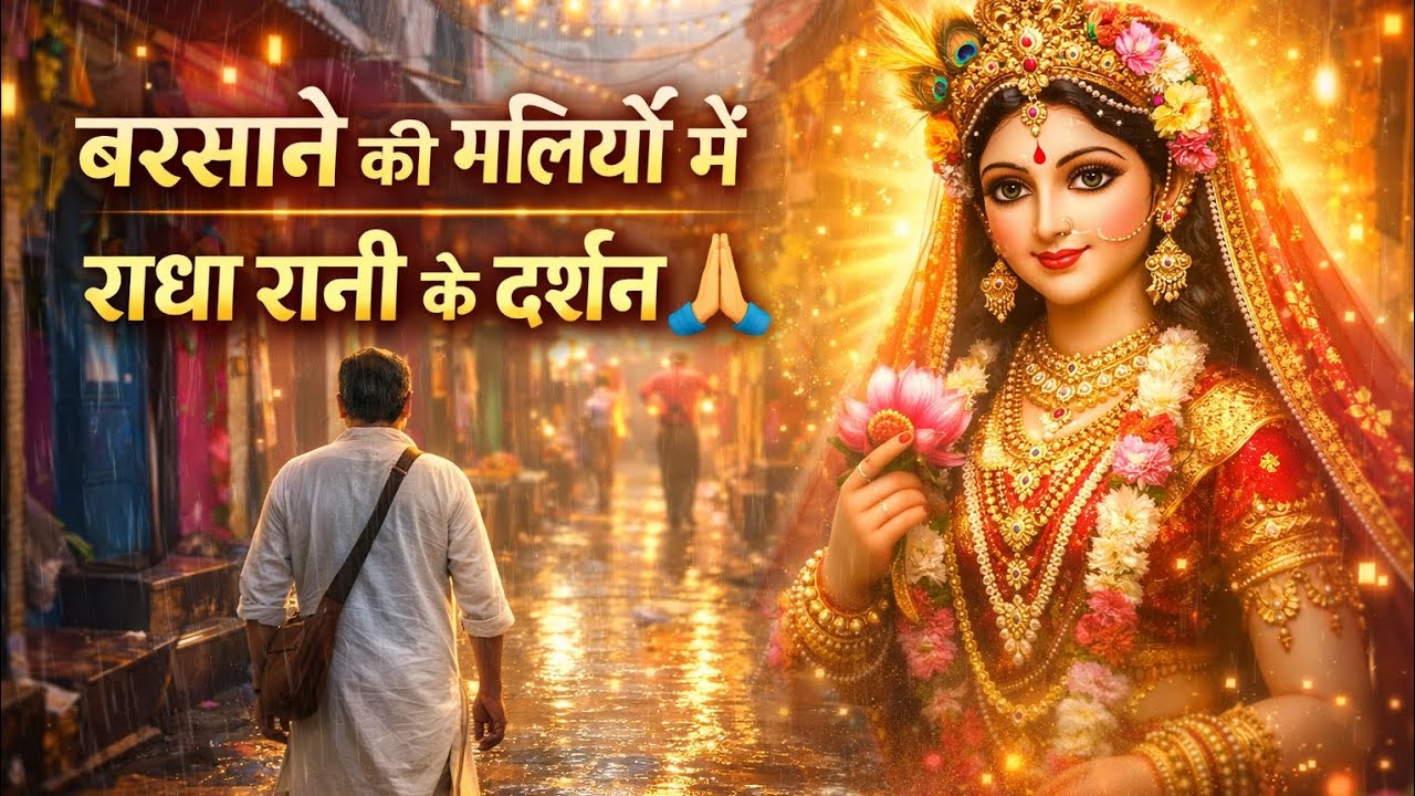 Barsane ki galiyon mein ghumte hue or radha rani ke darshan