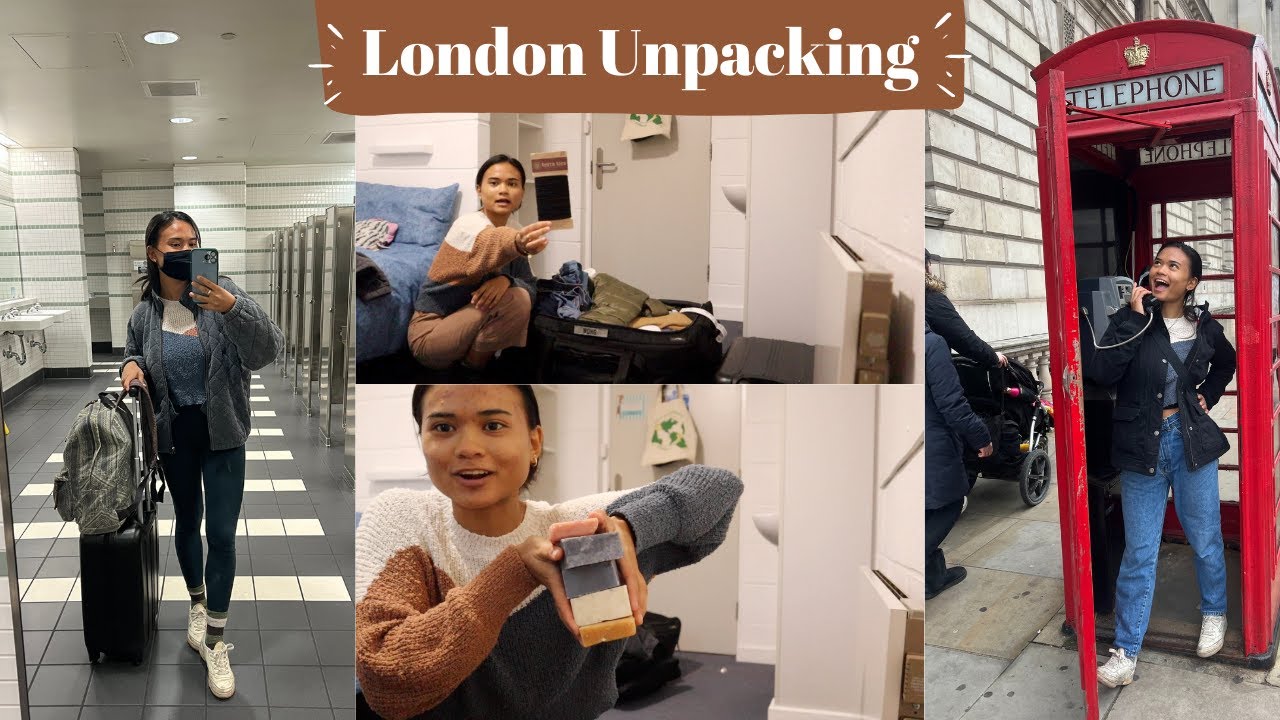 Moving to London for 6 months l UNPACKING