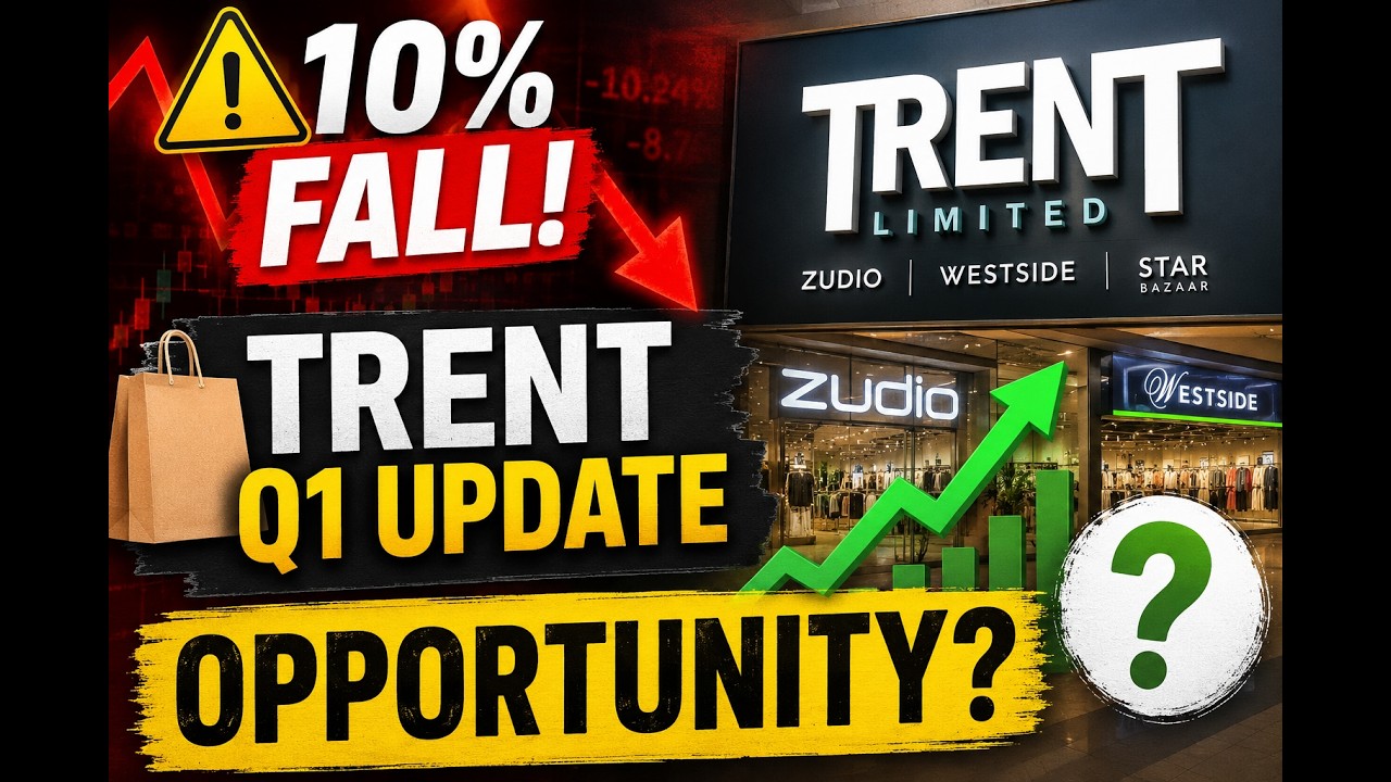 🔥 Обвал акций Trent: разбор | Отчет за 1 квартал 2027 финансового года | Покупать на просадке или...