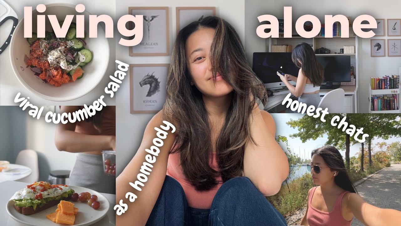 living alone diaries | a week in my life being alone and being a homebody ✌🏻