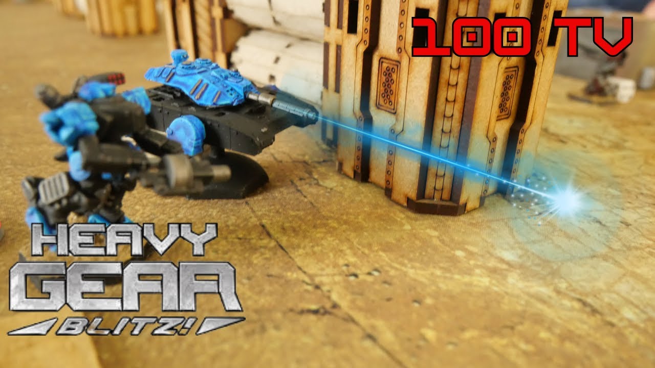 Heavy Gear Blitz Battle Report! Nucoal vs Peace River