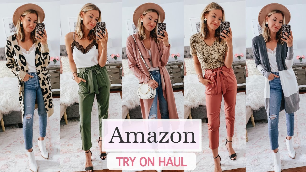 Huge Amazon Try On Haul 2019 + Fall 2019 Amazon Finds | Lee Benjamin