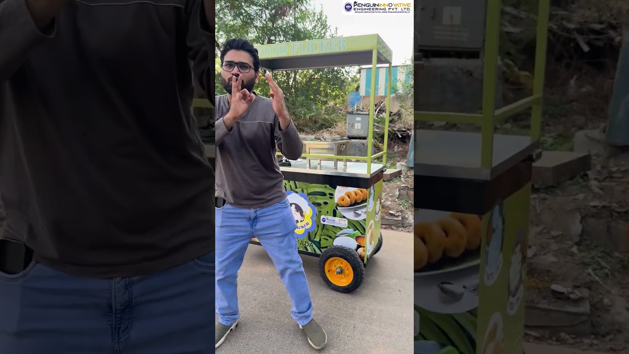 Moving Food Cart | Idlli Dosa Cart | Food Cart | Vadapav Cart | Moiving Cart #shortsfeed #Shorts