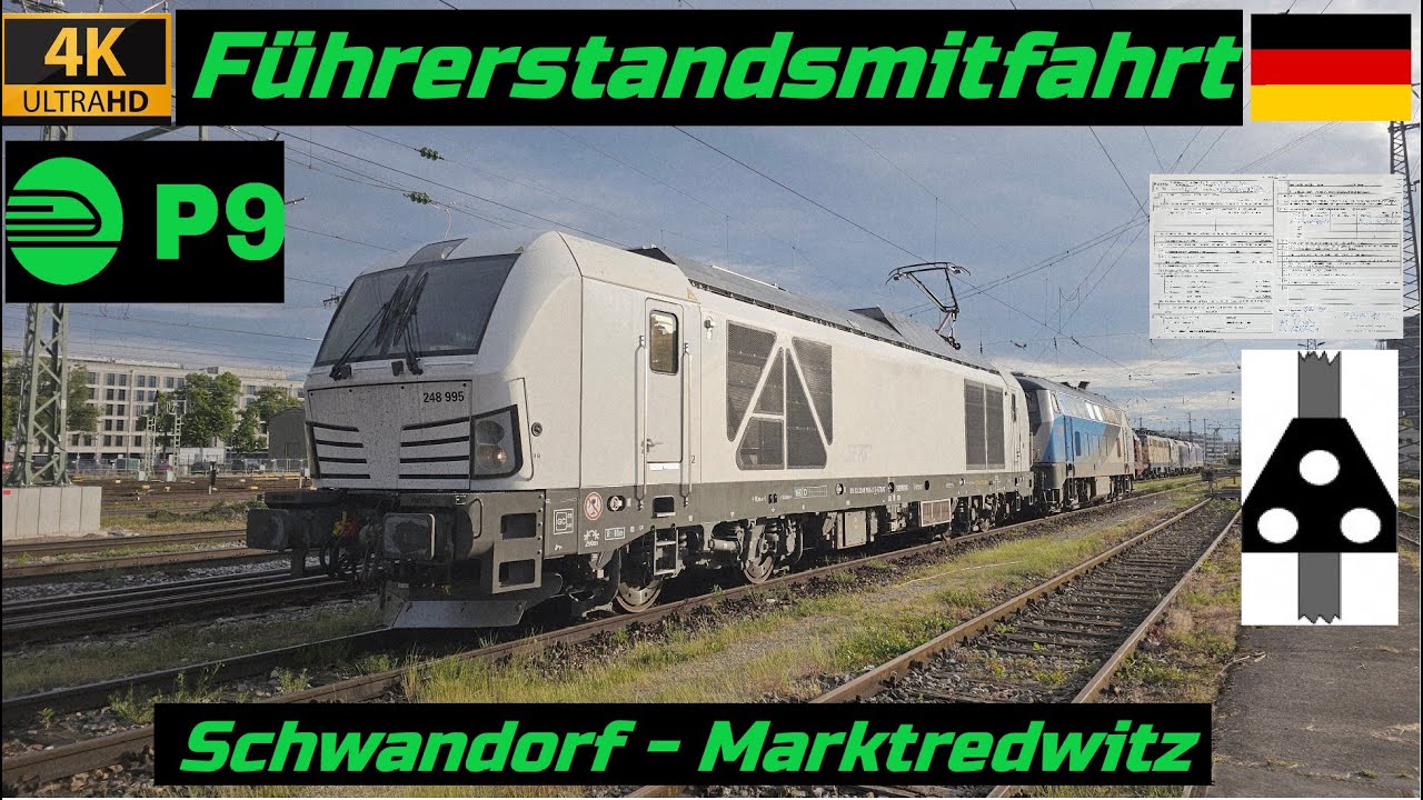 Führerstandsmitfahrt Schwandorf - Marktredwitz
