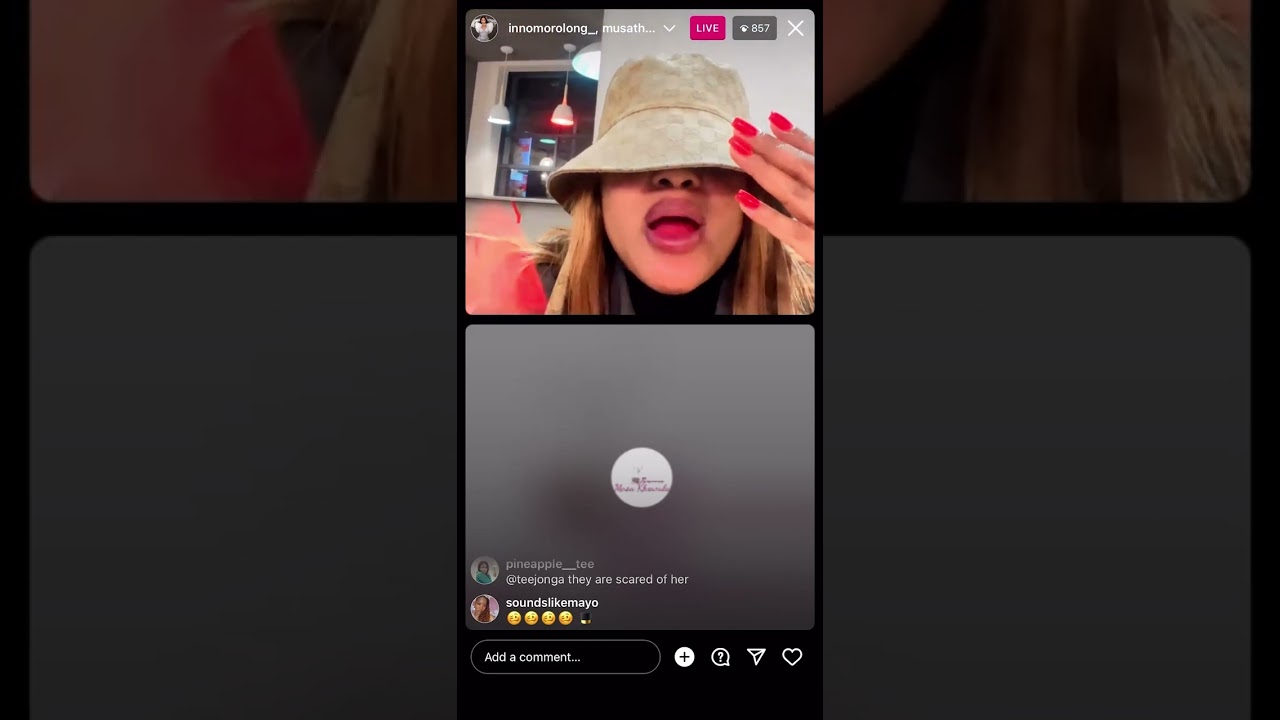 Not Musa Khawula encouraging Inno to catch a case on this IG live! 😳this friendship though🤦🏿‍♀️