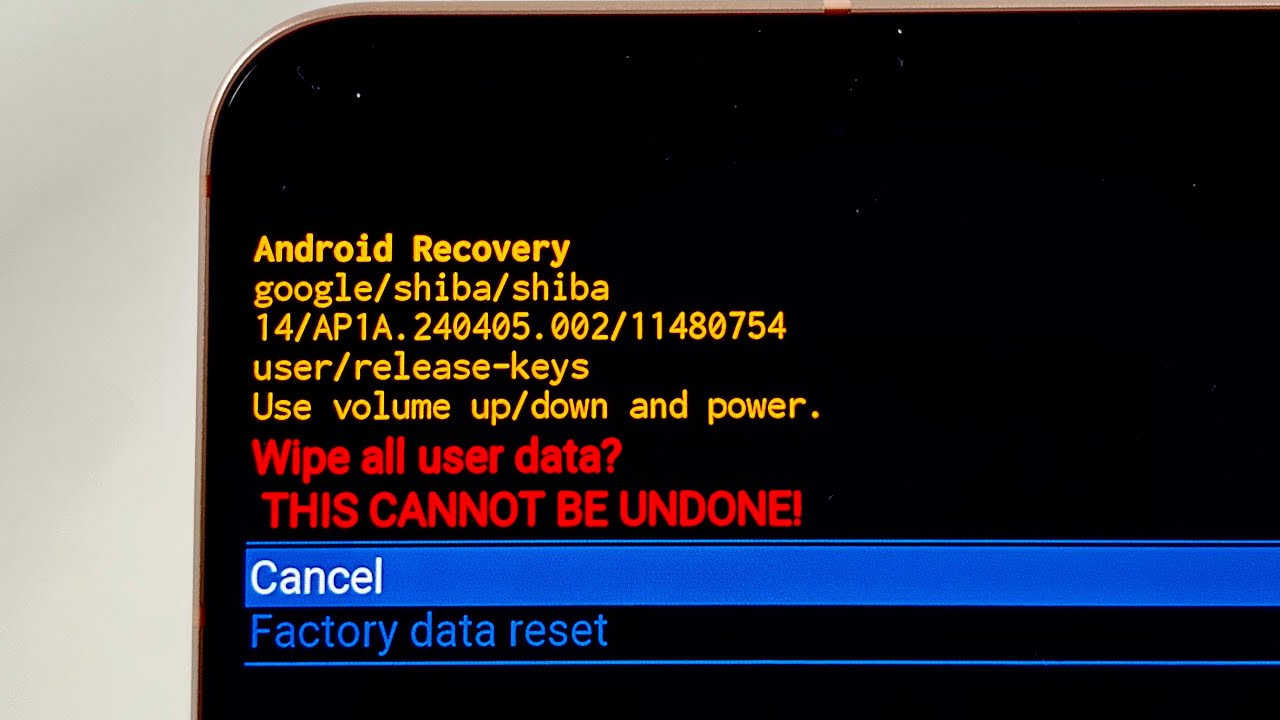 How To Factory Reset Google Pixel 8 WITHOUT Touch Screen!