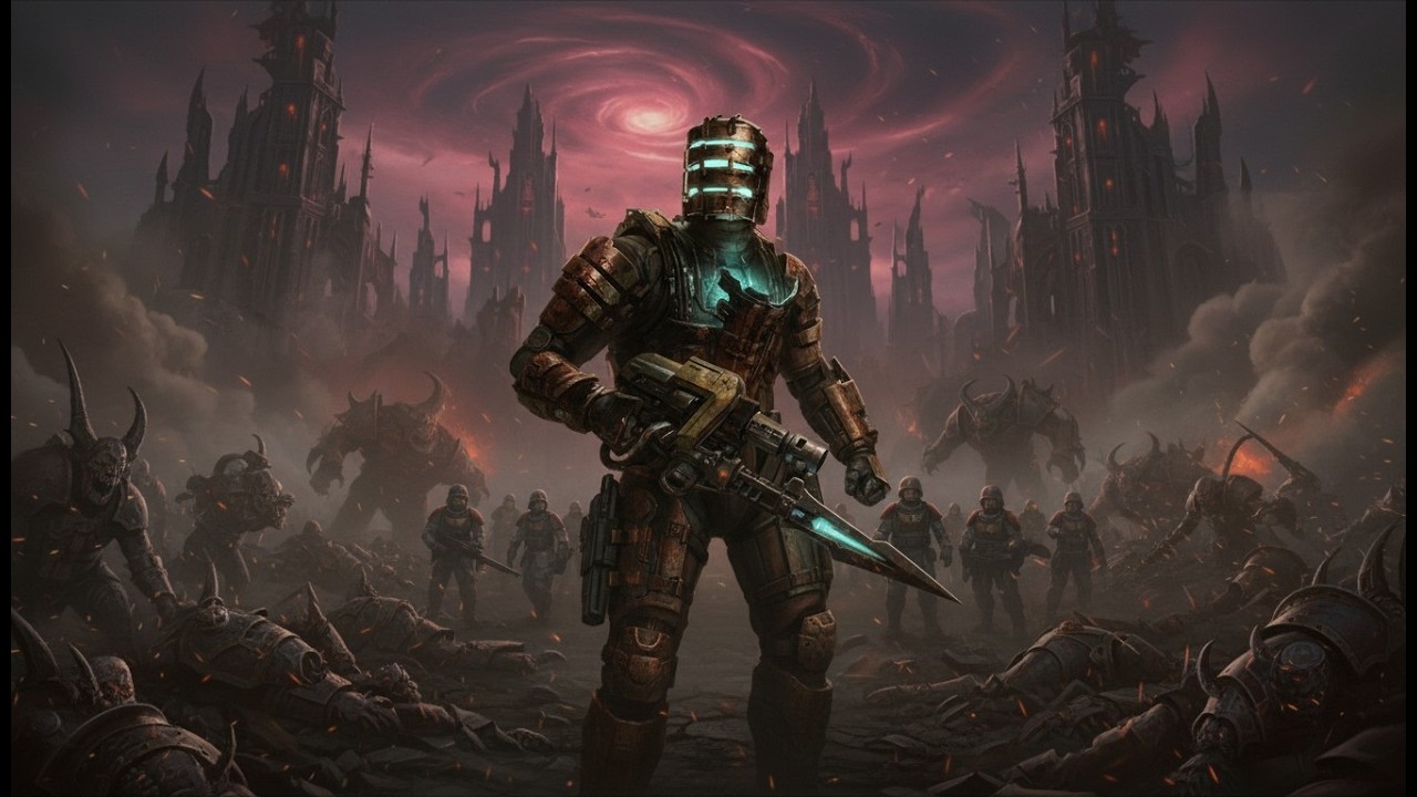What If Isaac Clarke Entered Warhammer 40K?