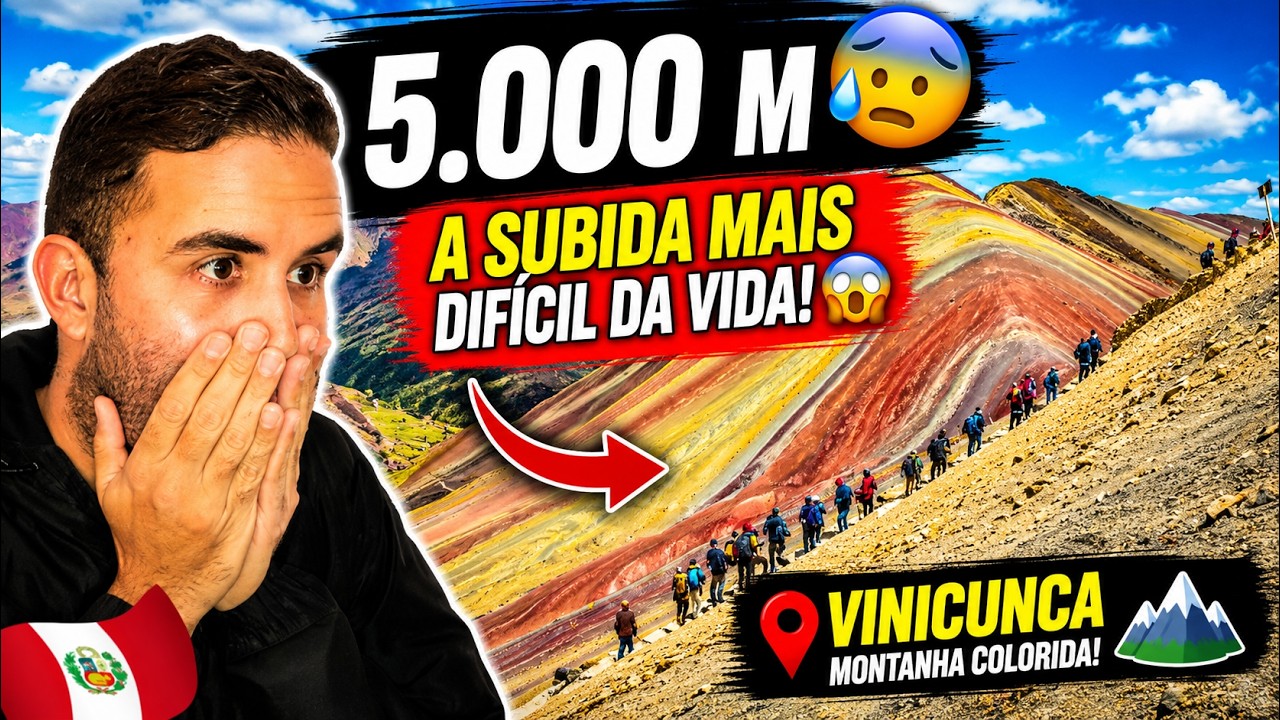 Montanha Colorida em Cusco 🇵🇪 | Como é o passeio a 5.000 metros