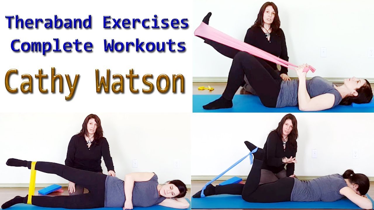 Pelvic Floor and More - Theraband Exercises Level I